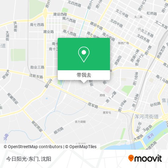 今日阳光-东门地图