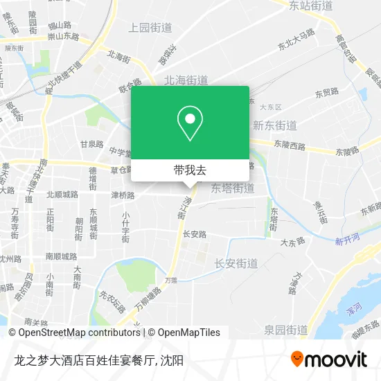 龙之梦大酒店百姓佳宴餐厅地图