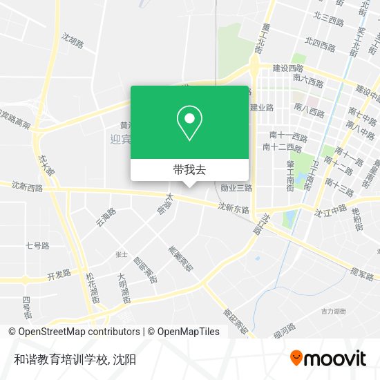 和谐教育培训学校地图