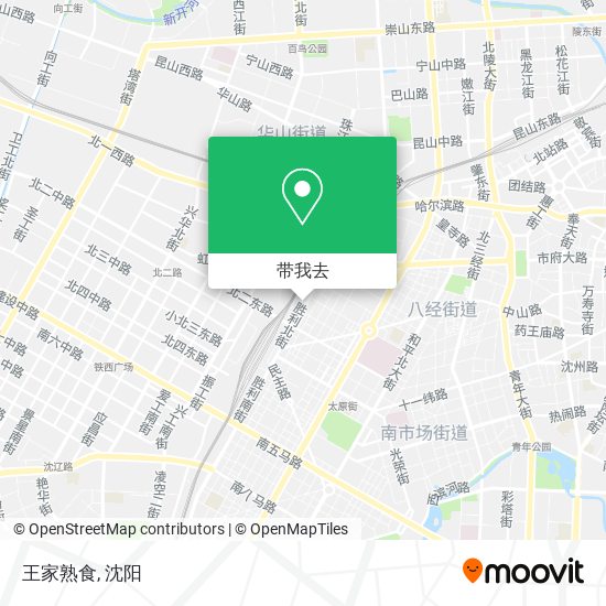 王家熟食地图