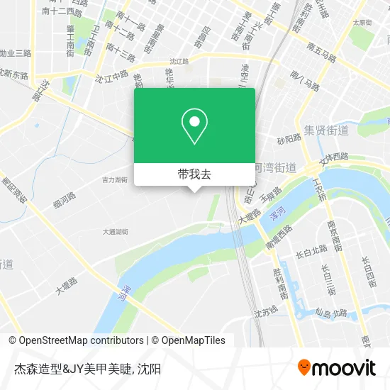 杰森造型&JY美甲美睫地图