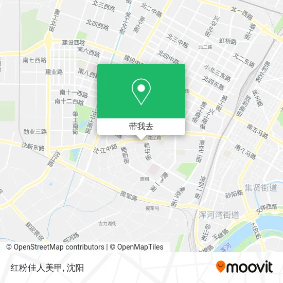 红粉佳人美甲地图