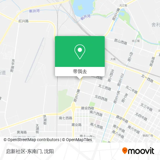 启新社区-东南门地图