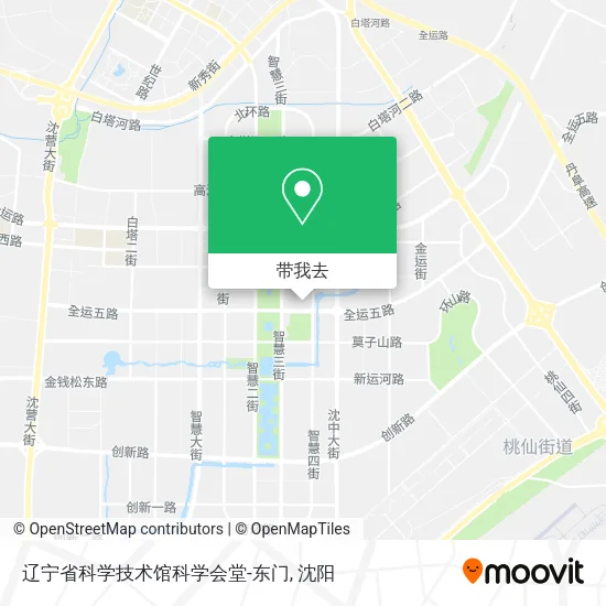 辽宁省科学技术馆科学会堂-东门地图