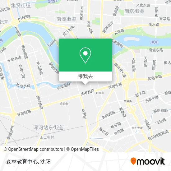 森林教育中心地图