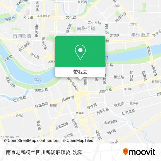 南京老鸭粉丝四川鸭汤麻辣烫地图