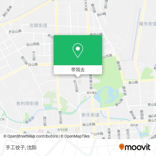 手工饺子地图