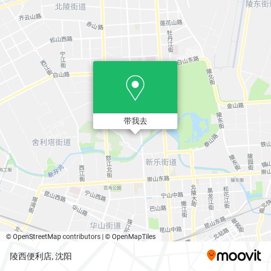 陵西便利店地图