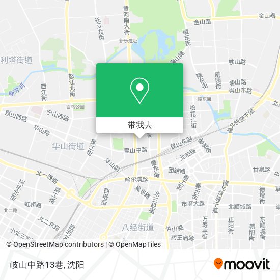 岐山中路13巷地图