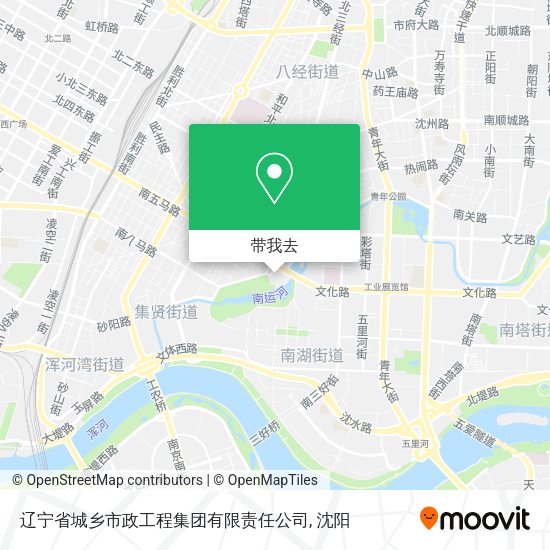 辽宁省城乡市政工程集团有限责任公司地图