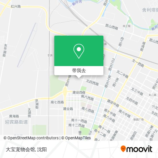 大宝宠物会馆地图