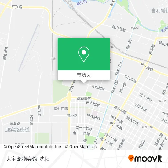 大宝宠物会馆地图