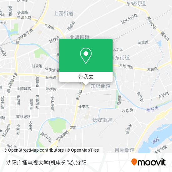 沈阳广播电视大学(机电分院)地图