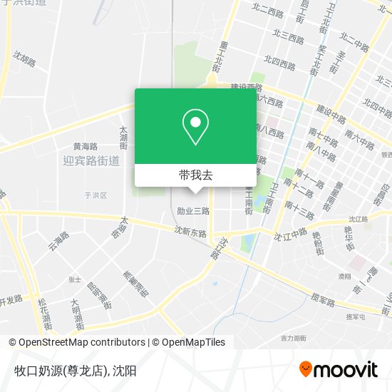 牧口奶源(尊龙店)地图