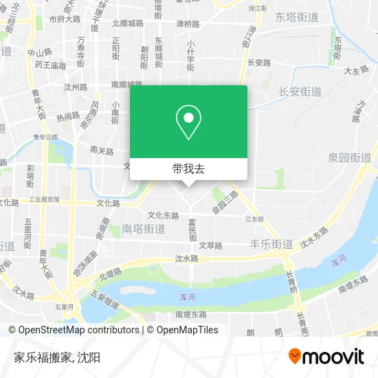 家乐福搬家地图