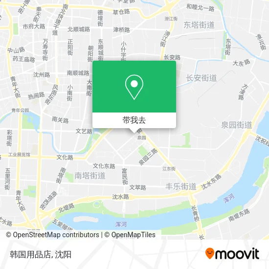 韩国用品店地图