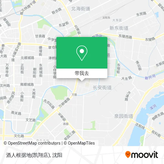 酒人根据地(凯翔店)地图