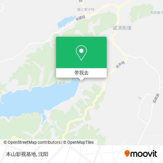 本山影视基地地图