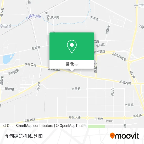 华固建筑机械地图