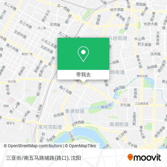 三亚街/南五马路辅路(路口)地图