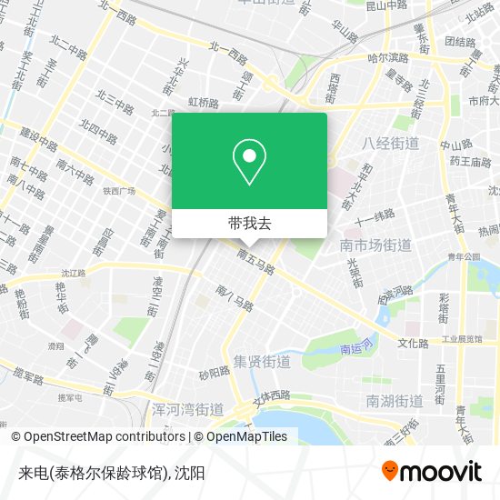 来电(泰格尔保龄球馆)地图