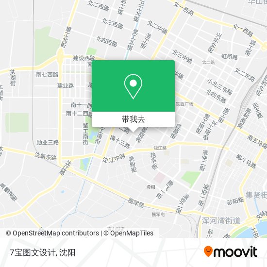 7宝图文设计地图