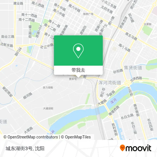 城东湖街3号地图