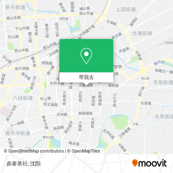 鼎泰茶社地图
