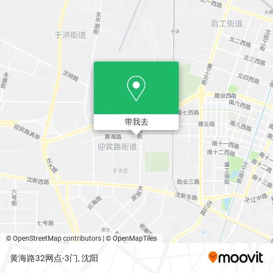 黄海路32网点-3门地图