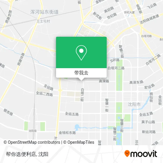 帮你选便利店地图