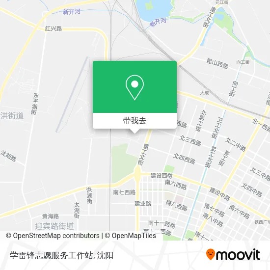 学雷锋志愿服务工作站地图