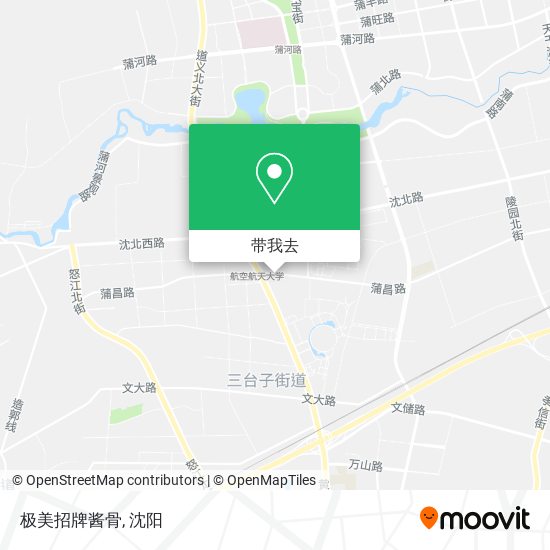 极美招牌酱骨地图