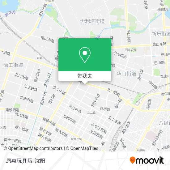 恩惠玩具店地图