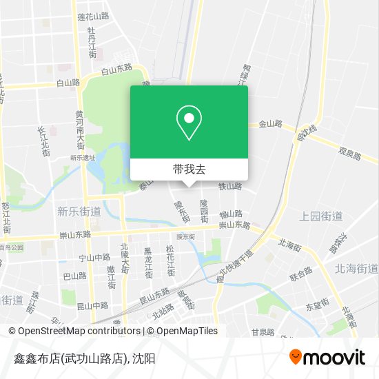 鑫鑫布店(武功山路店)地图
