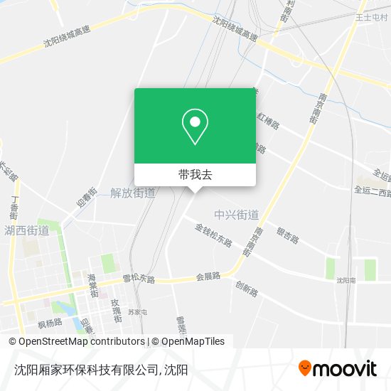 沈阳厢家环保科技有限公司地图
