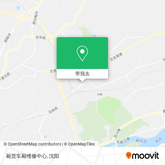 厢货车厢维修中心地图