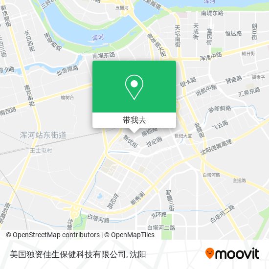 美国独资佳生保健科技有限公司地图