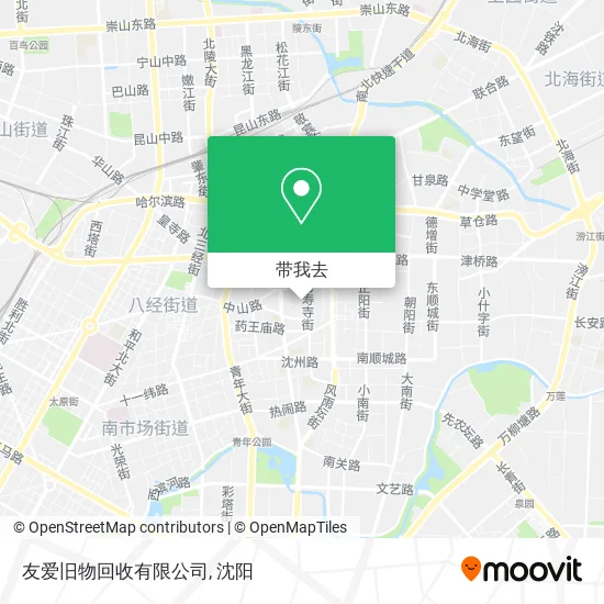 友爱旧物回收有限公司地图