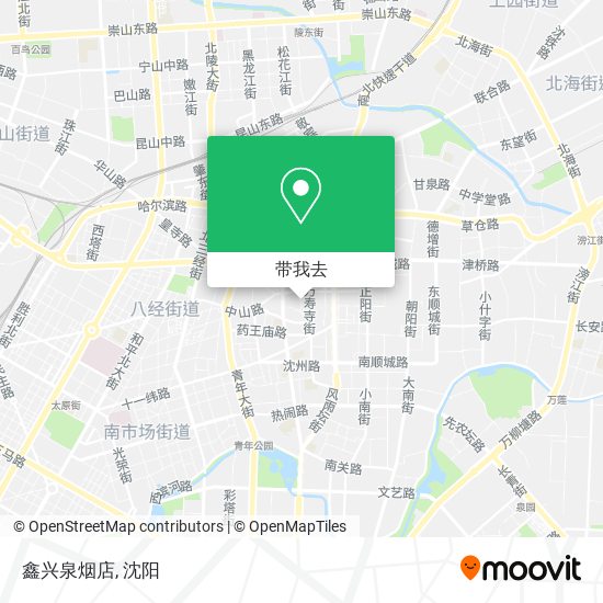 鑫兴泉烟店地图