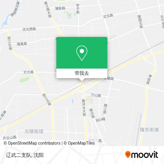 辽武二支队地图