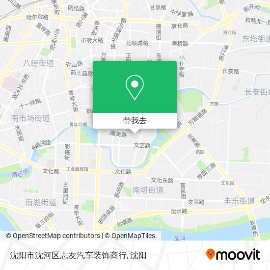沈阳市沈河区志友汽车装饰商行地图