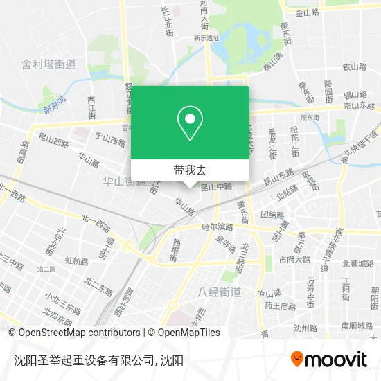 沈阳圣举起重设备有限公司地图