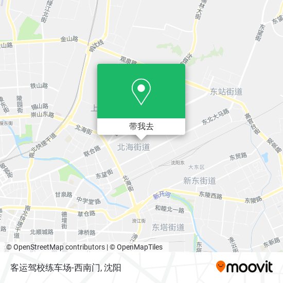 客运驾校练车场-西南门地图