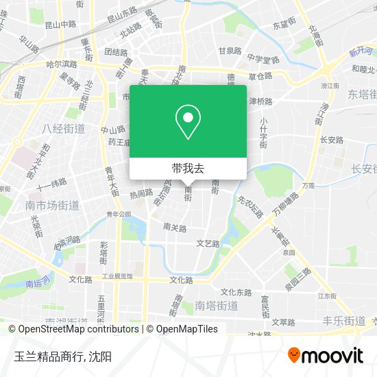 玉兰精品商行地图