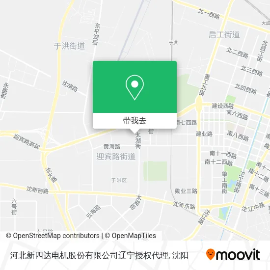 河北新四达电机股份有限公司辽宁授权代理地图