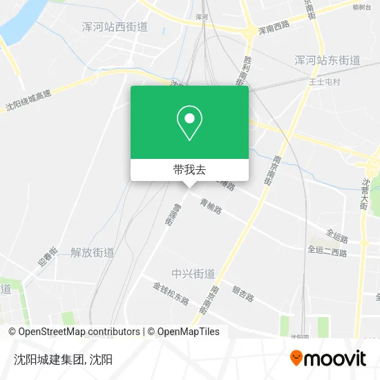 沈阳城建集团地图