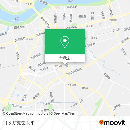中央研究院地图