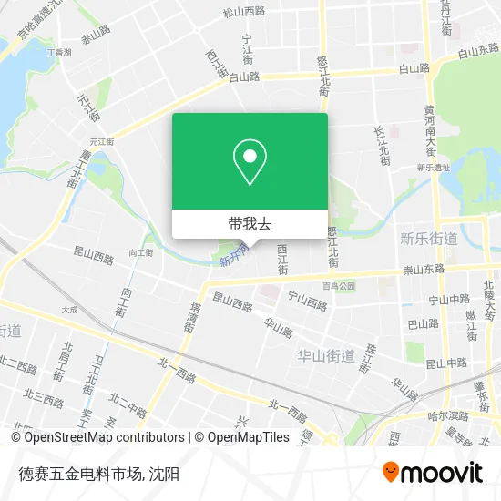 德赛五金电料市场地图