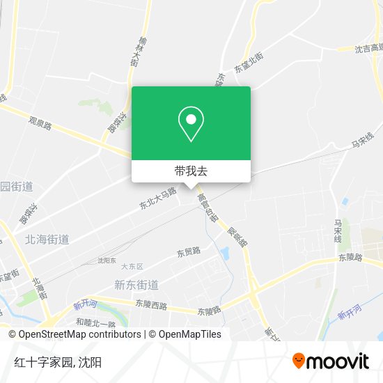 红十字家园地图