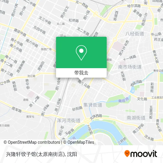 兴隆轩饺子馆(太原南街店)地图